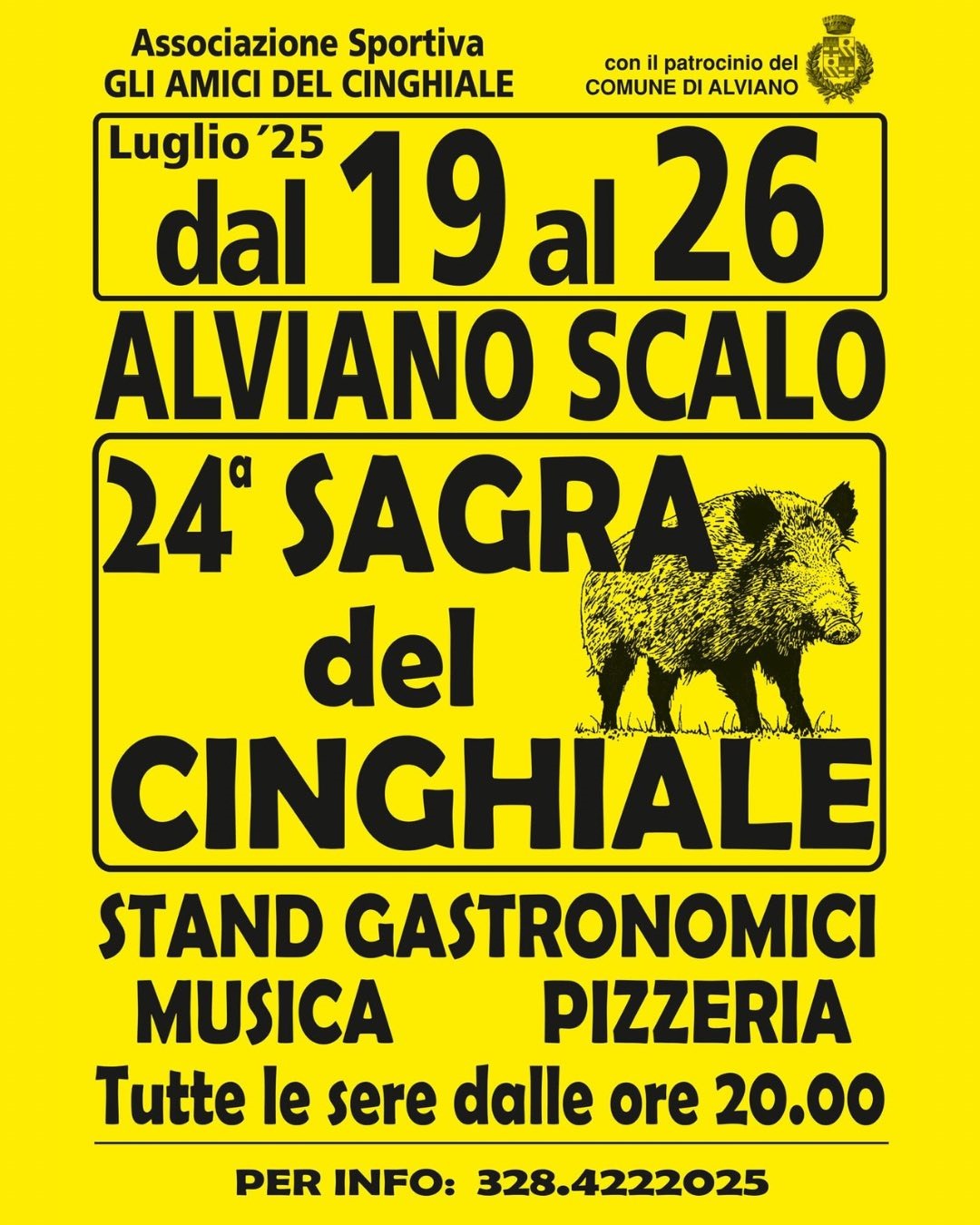 Sagra del Cinghiale - Alviano Scalo